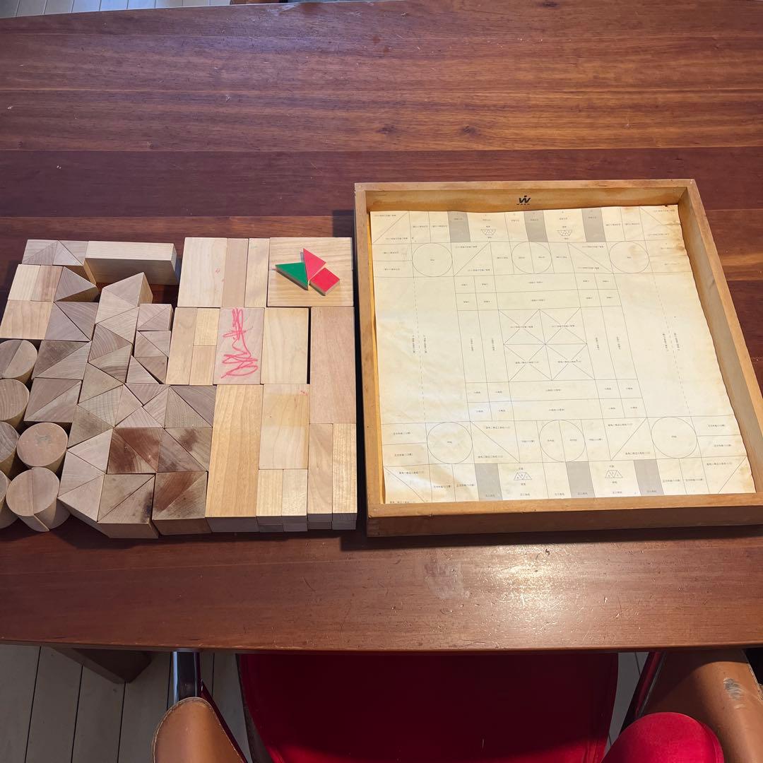 お値下げ　WAKU 木製積み木　2枚セット