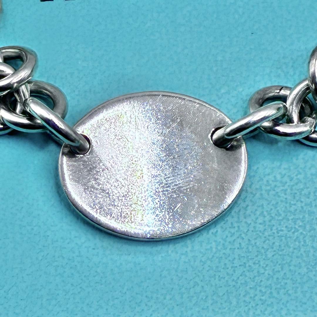 ティファニー　リターントゥ　オーバルタグ　ブレスレット　腕周り17.5cm