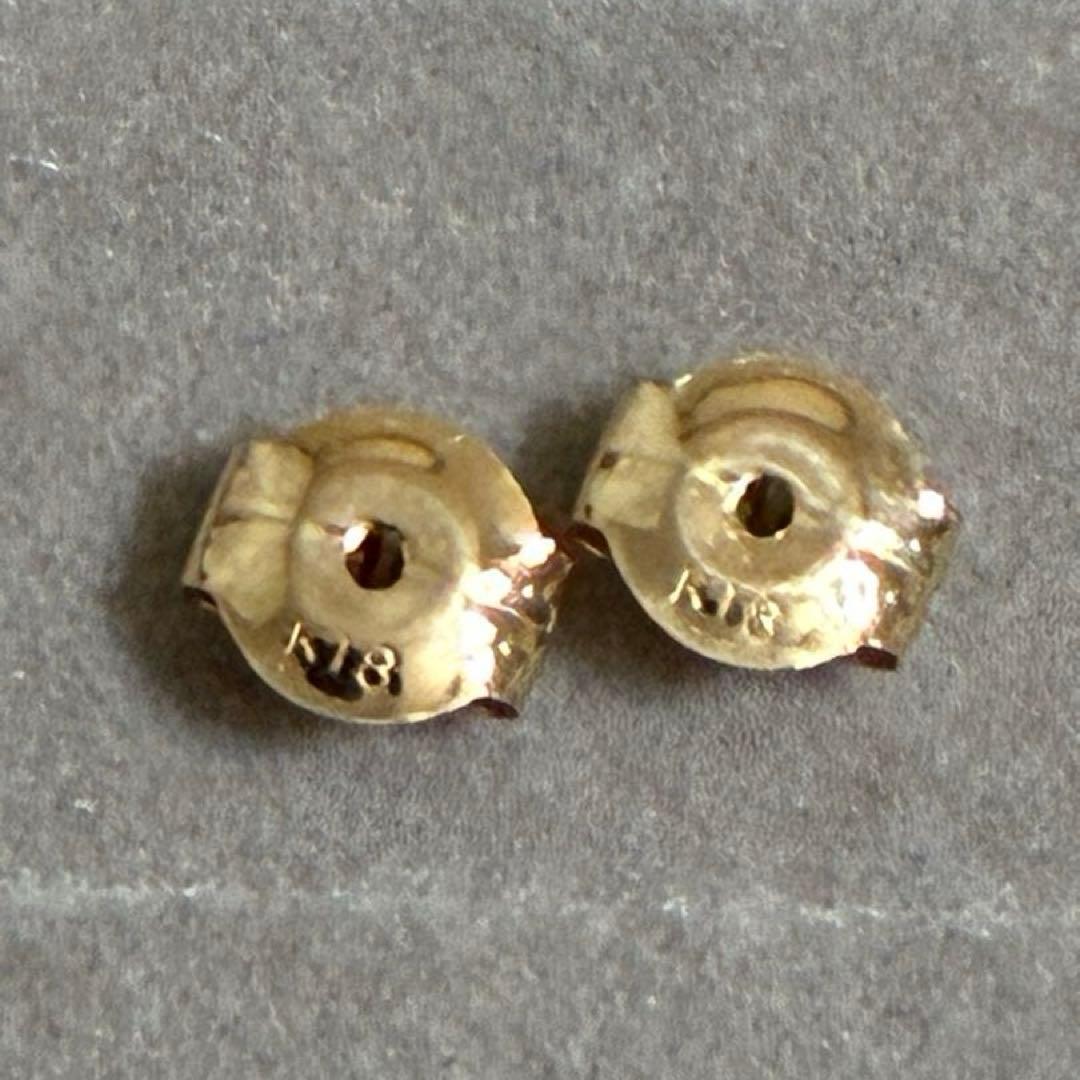 ヴァンドーム青山 ピアス K18 ダイヤモンド イエローゴールド