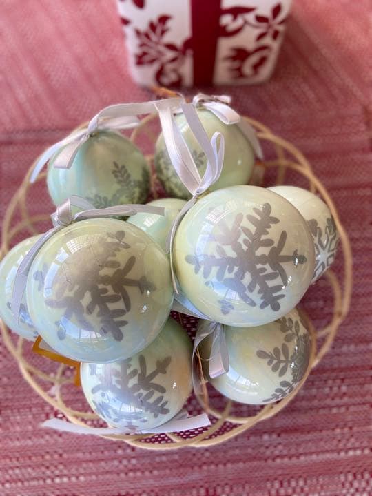 海外＊クリスマスオーナメント10個セット