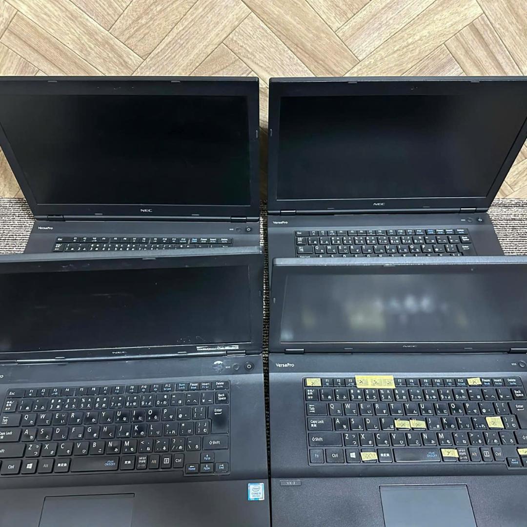 NEC ノートパソコン CORE I5 / 4台セット ACアダプター付き