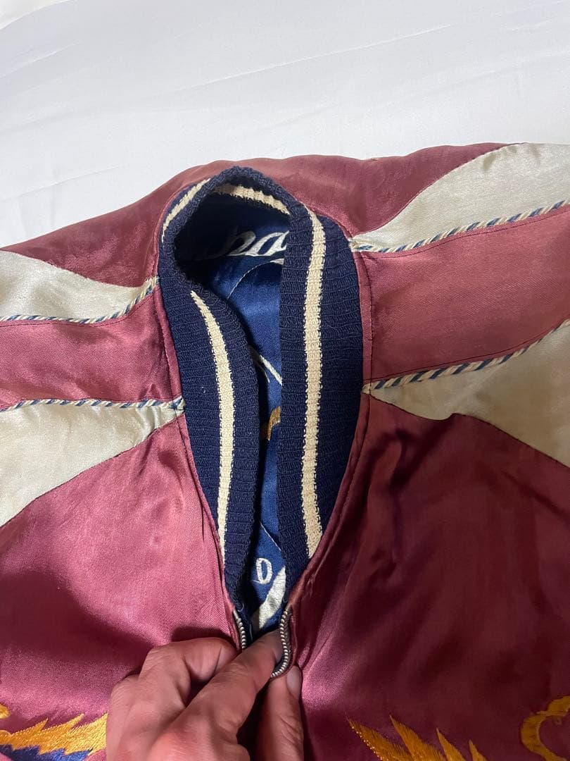 50s60s スペシャルヴィンテージスカジャンリバーシブルスーベニアジャケット