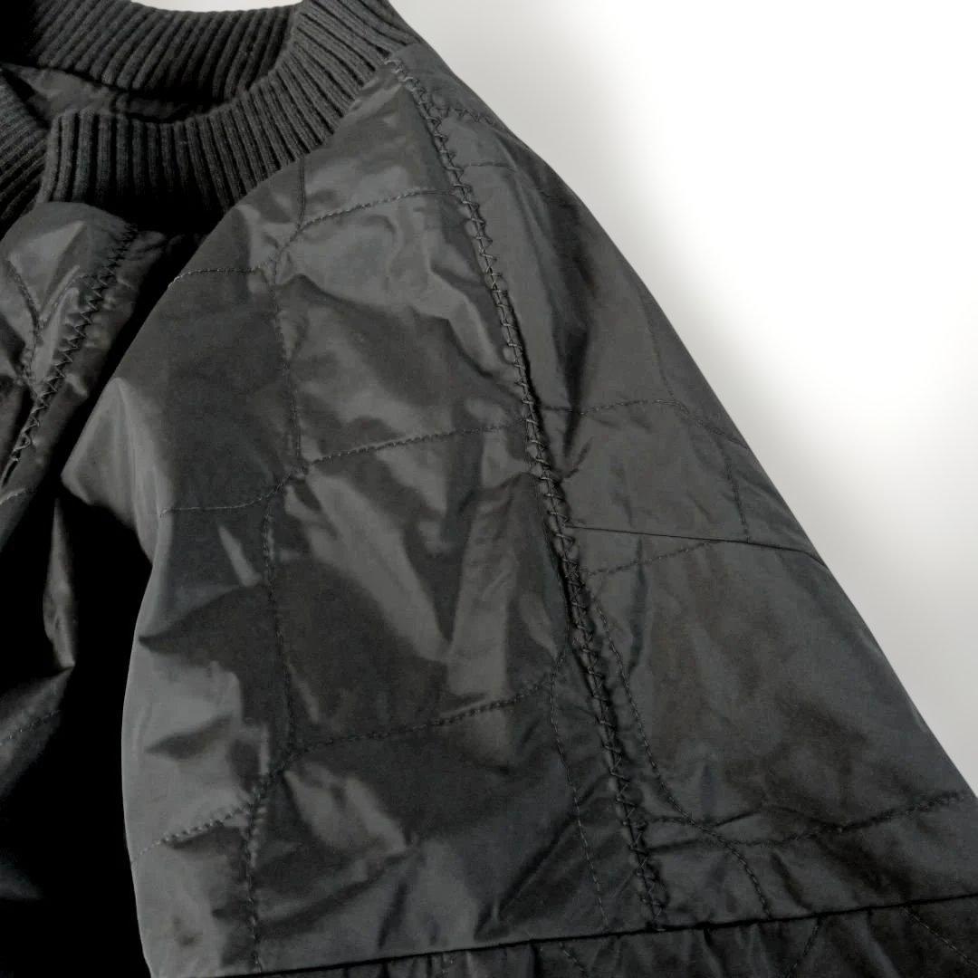 希少美品◆DRIES VAN NOTEN キルティング プルオーバー ブラック