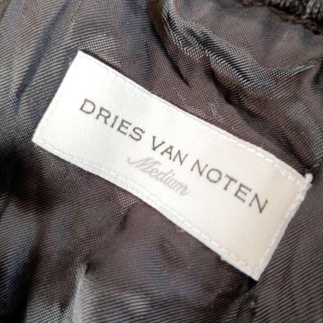 希少美品◆DRIES VAN NOTEN キルティング プルオーバー ブラック
