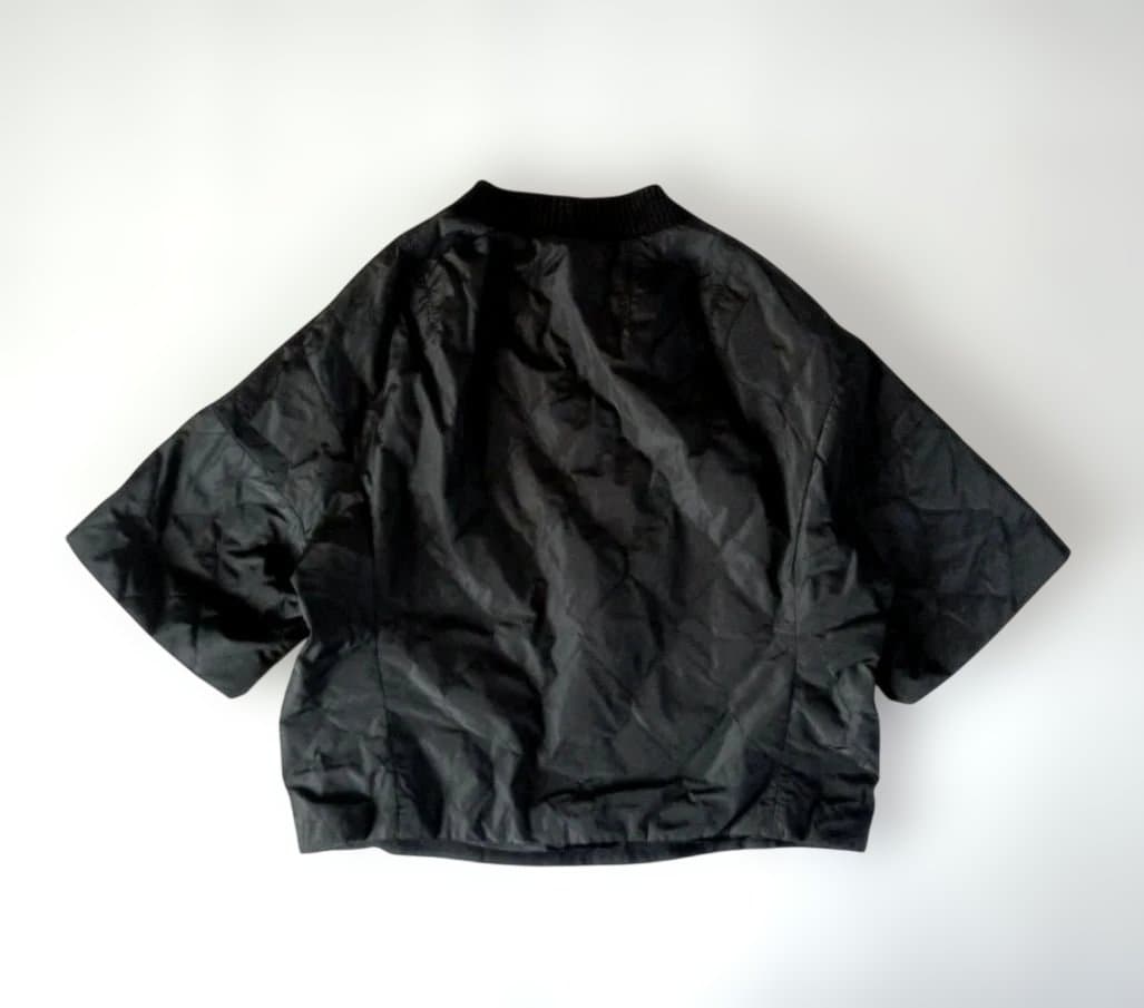 希少美品◆DRIES VAN NOTEN キルティング プルオーバー ブラック