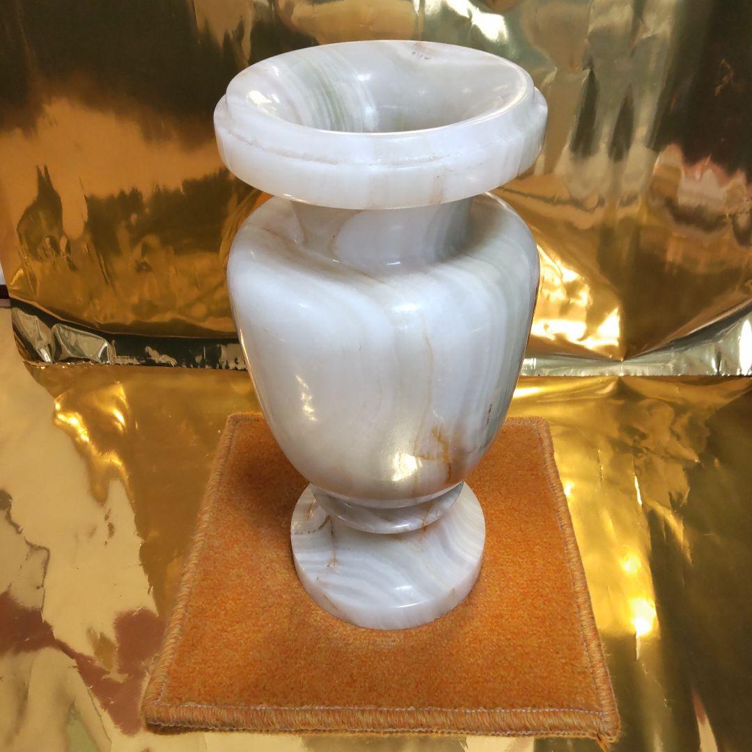 大理石、大理石壺、置物、花瓶、壺