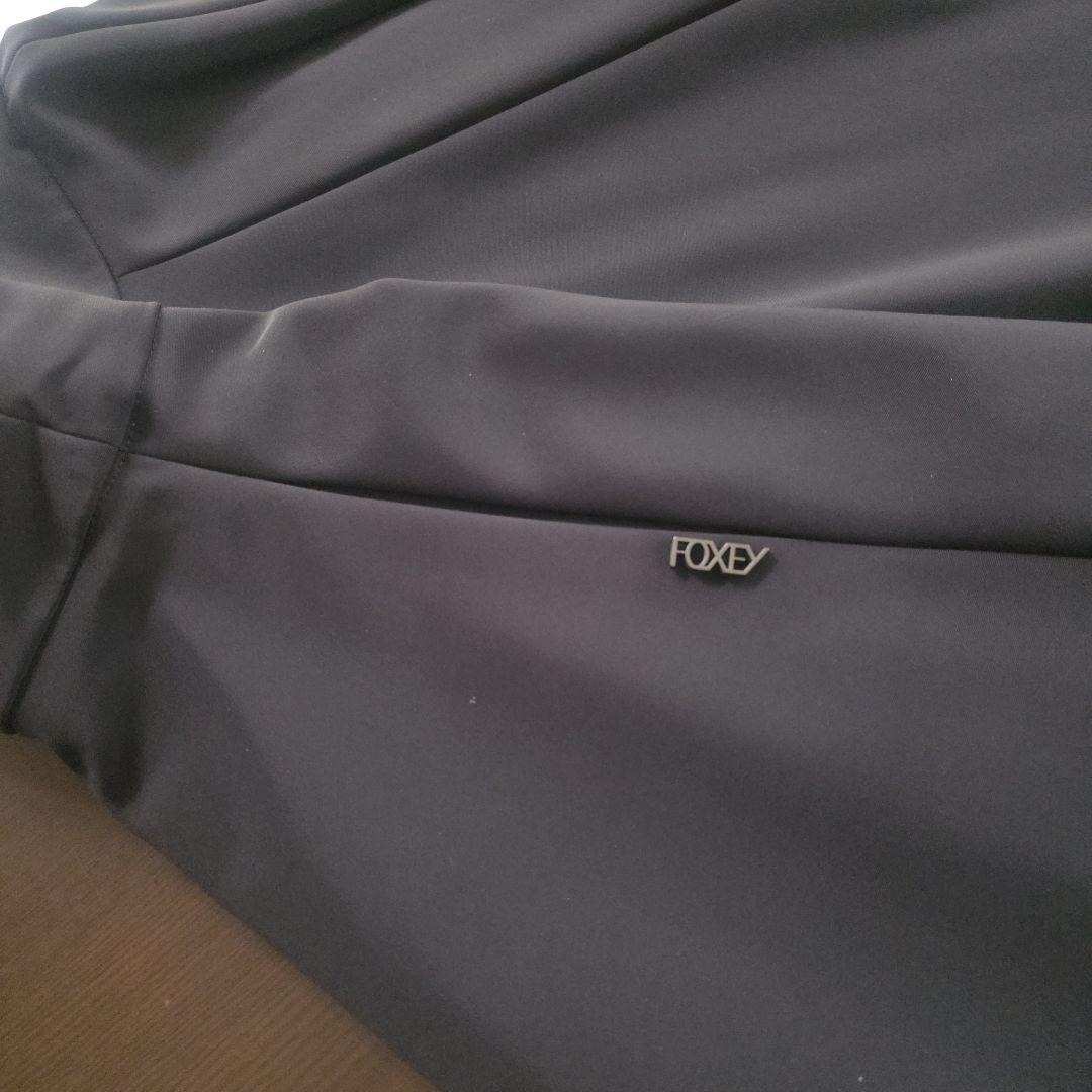 フォクシーニューヨーク ブラック フレアスカート FOXEY ルネお好きな方