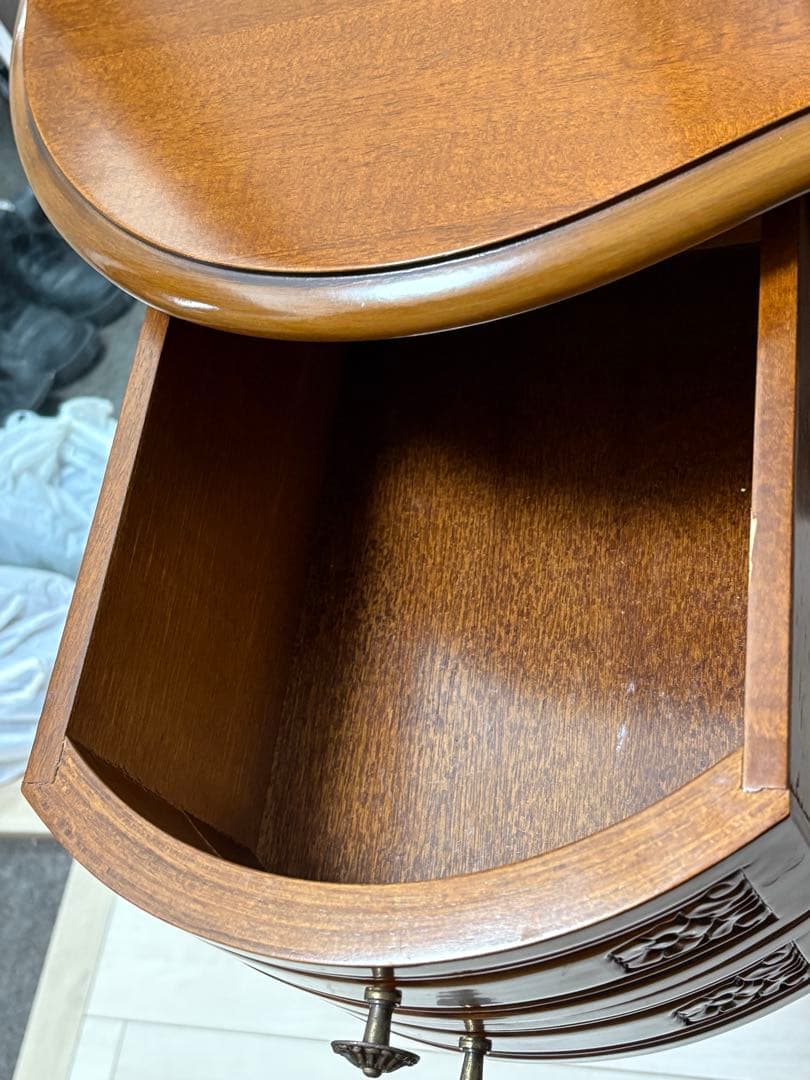 【美品】イタリア 家具 ヴェローナクラシックドレッサー&スツール 猫脚