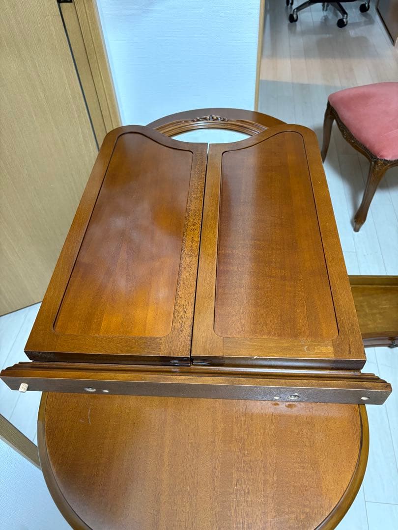 【美品】イタリア 家具 ヴェローナクラシックドレッサー&スツール 猫脚