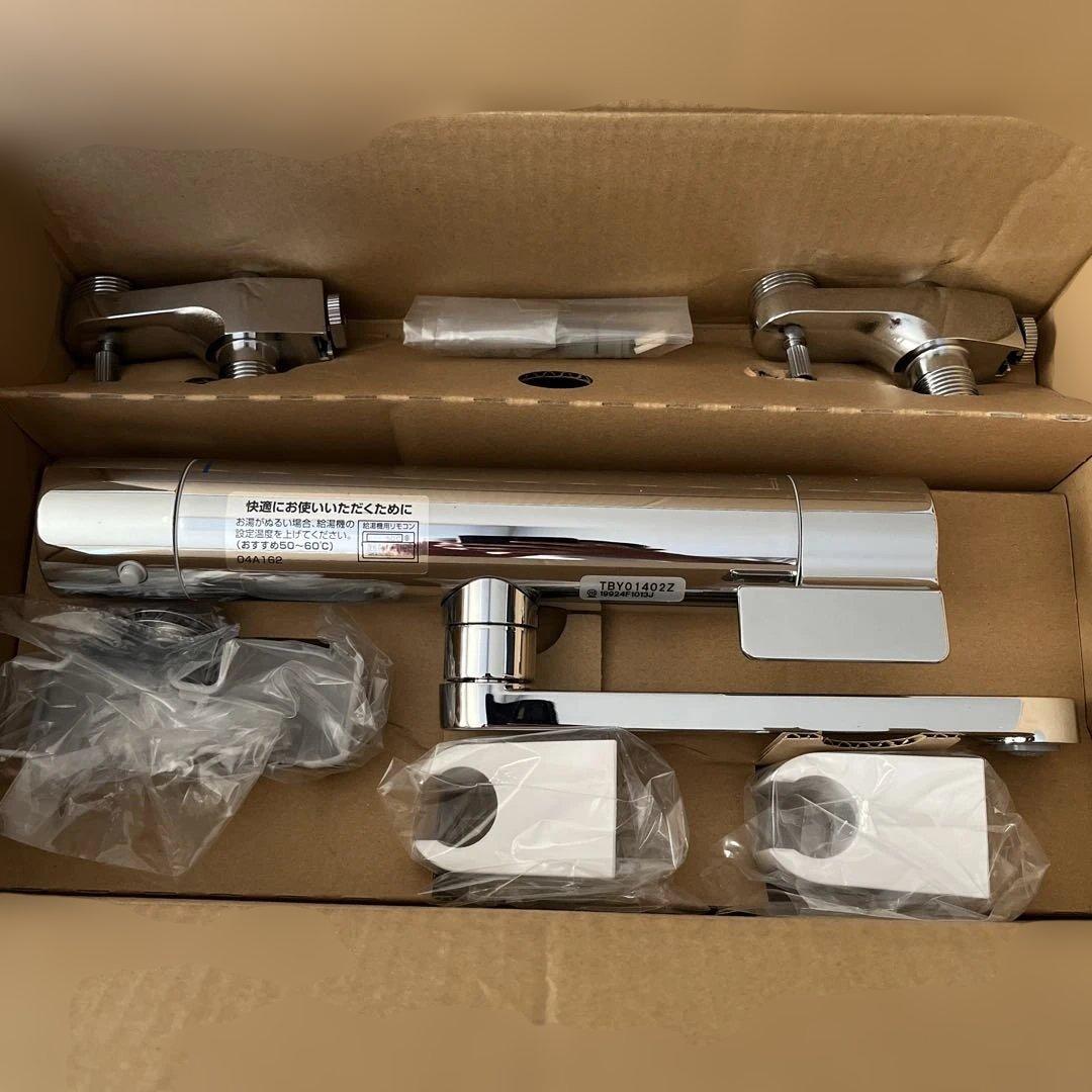 TOTO TBY014型 壁付サーモスタット混合水栓