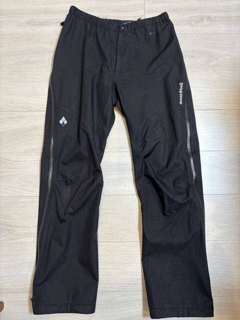 montbell モンベル レインパンツフルジップ メンズ