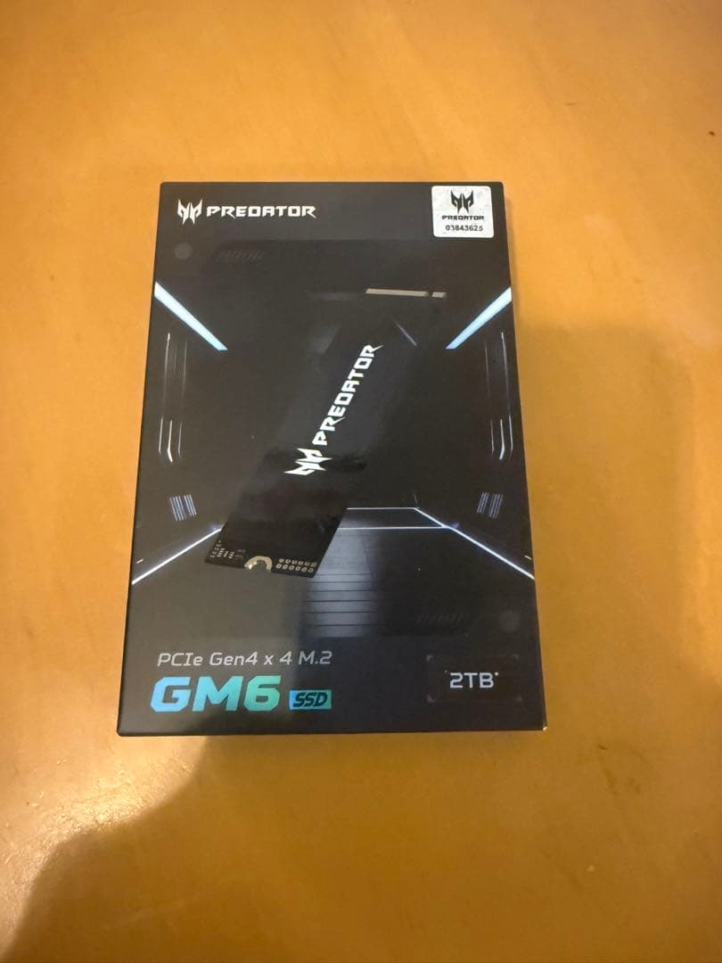 【新品未開封】Predator GM6 2TB M.2 NVMe SSD