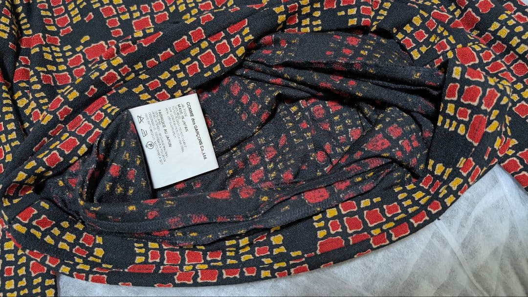 ジュンヤワタナベ Archiveコムデギャルソン アシンメトリー ワンピース M