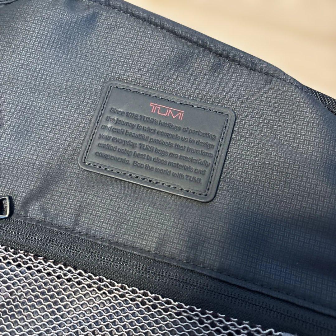 TUMI ガーメントバッグ 黒 ハンガー付き
