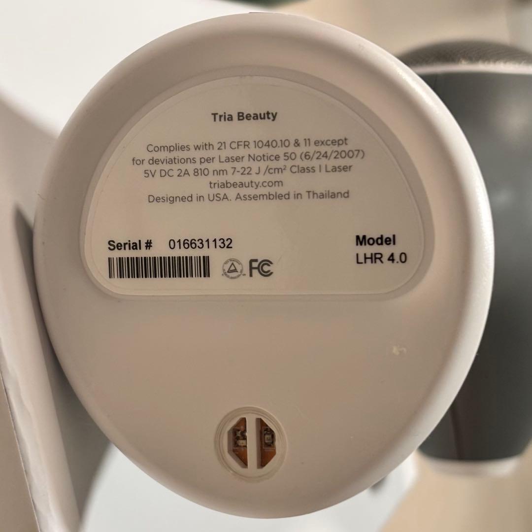 【美品】tria HAIR REMOVAL LASER 4X トリア脱毛器