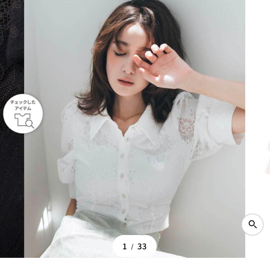 ジルバイジルスチュアート　ウエストビスチェデザインブラウス