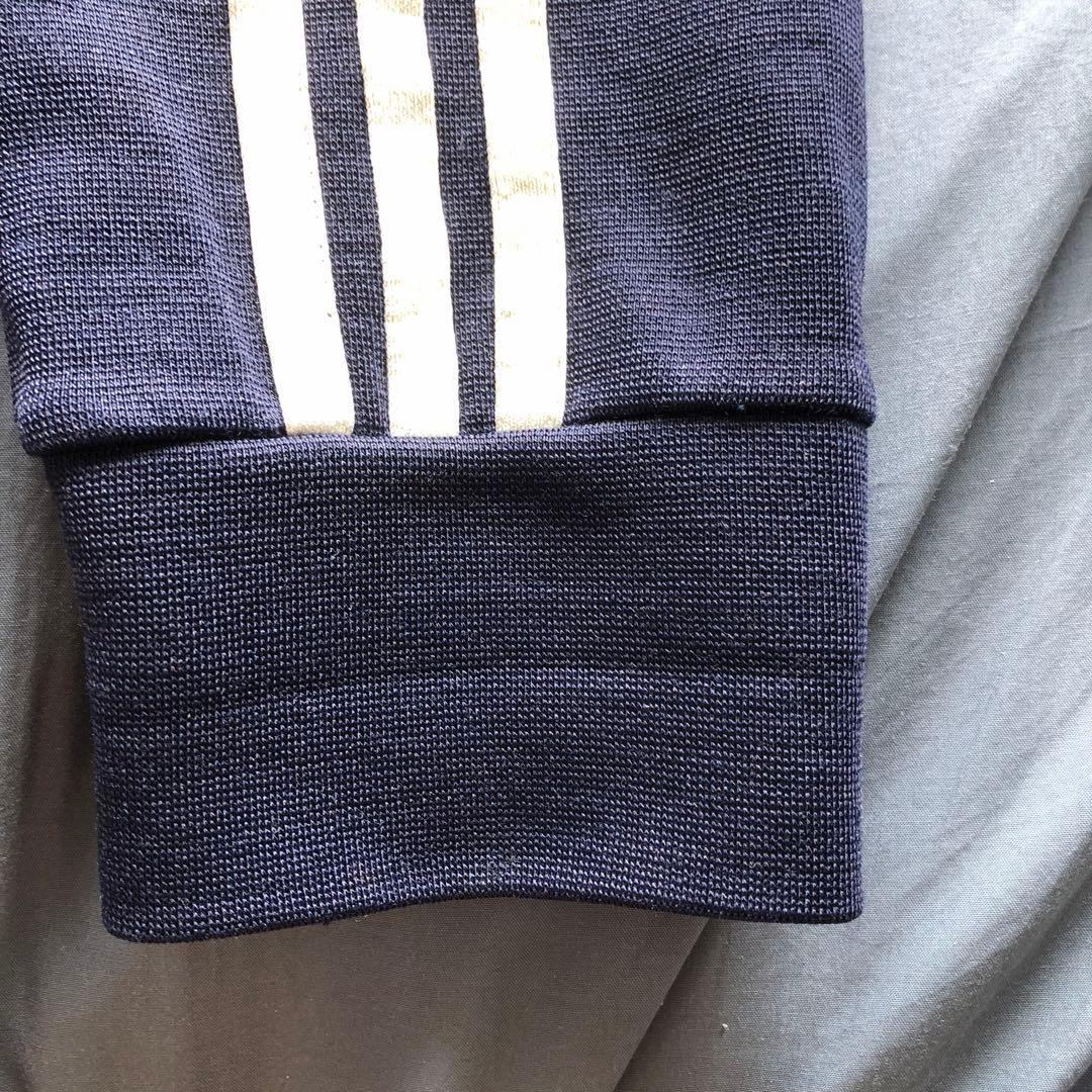 アディダス　'70ヴィンテージ西ドイツ製ガイコツジャージネイビーD.I.50