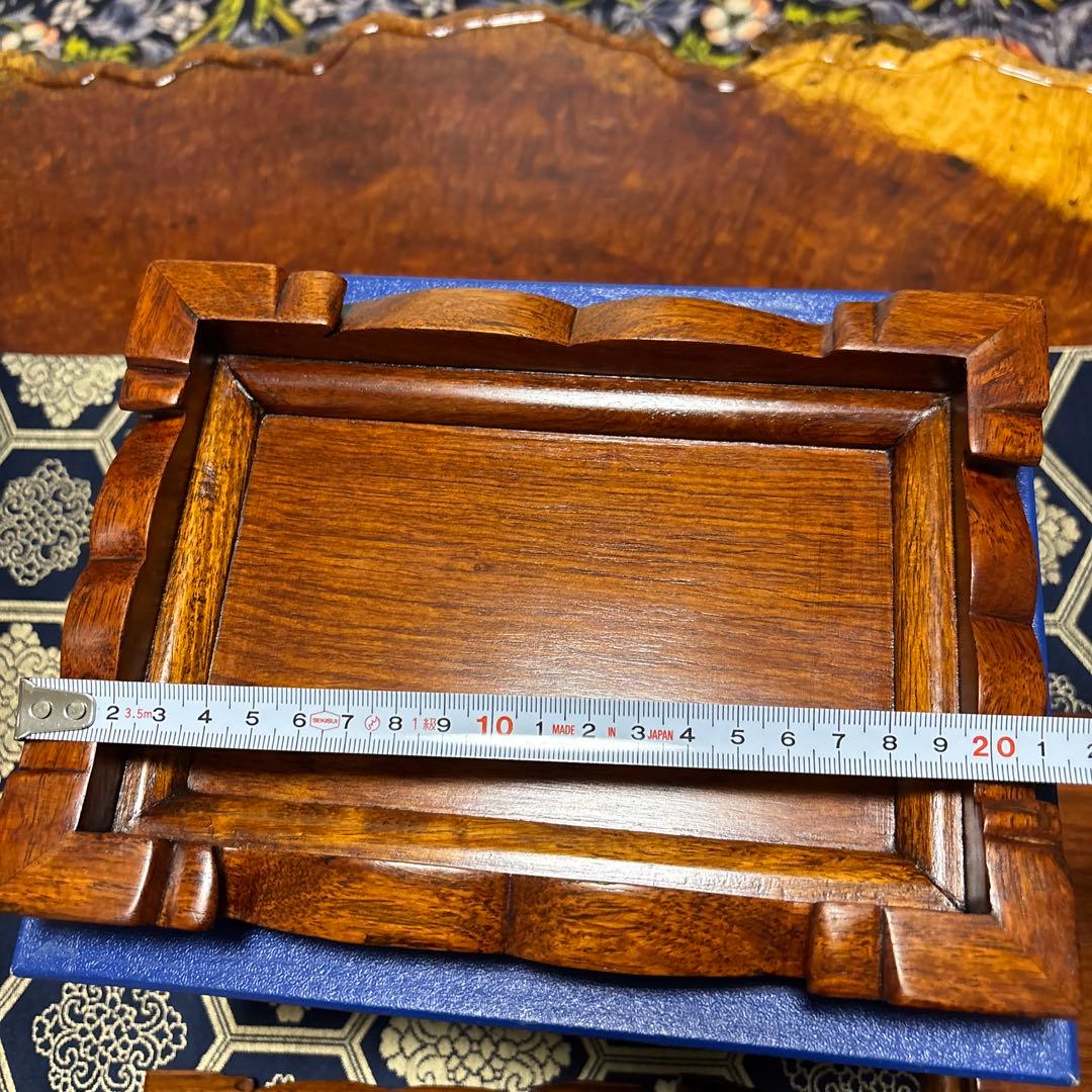 台座四点青い箱付き