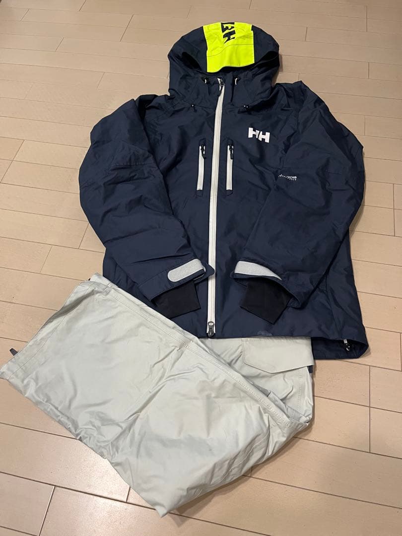 shinji.y　ヘリーハンセン スノボ メンズ　ウェア ネイビー S