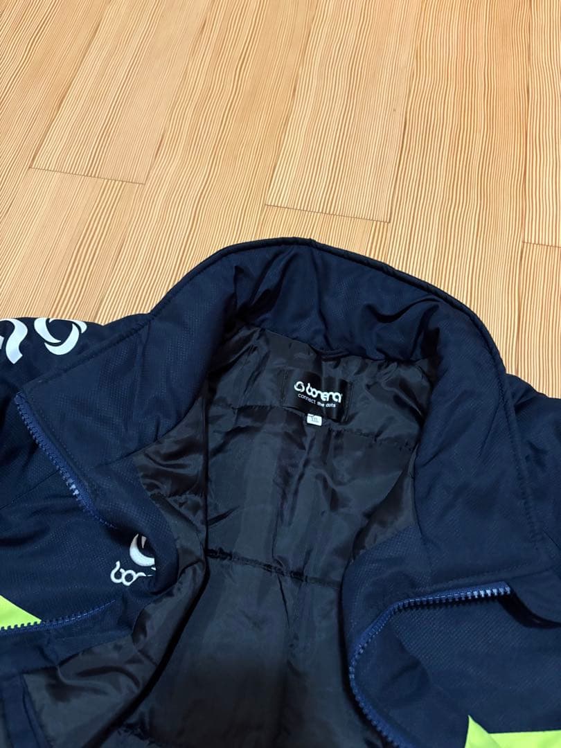 ボネーラ 中綿 セットアップ XXL 美品 ネイビー パデットセットアップ