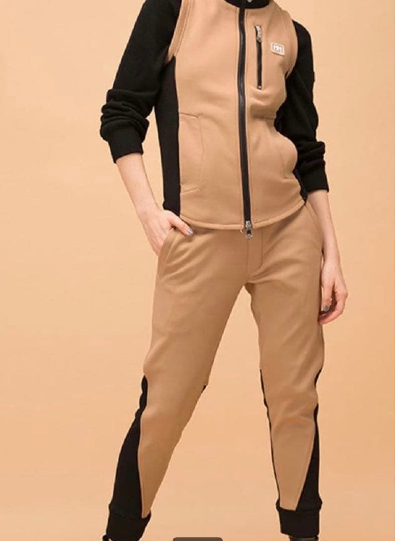 【新品未使用】muta marine ナイロンジャージニットリブパンツ