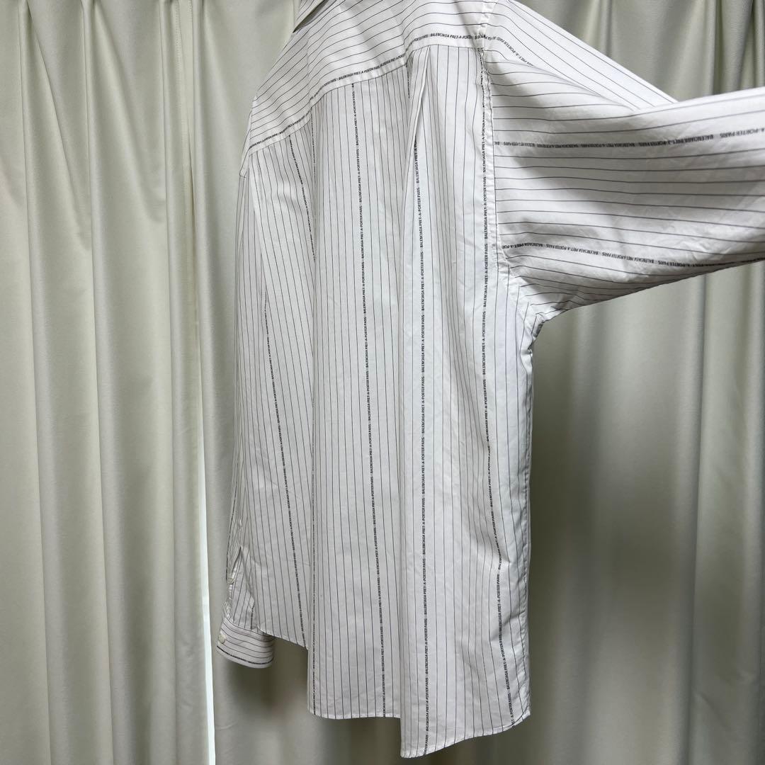★定価14万★ BALENCIAGA ピンストライプシャツ