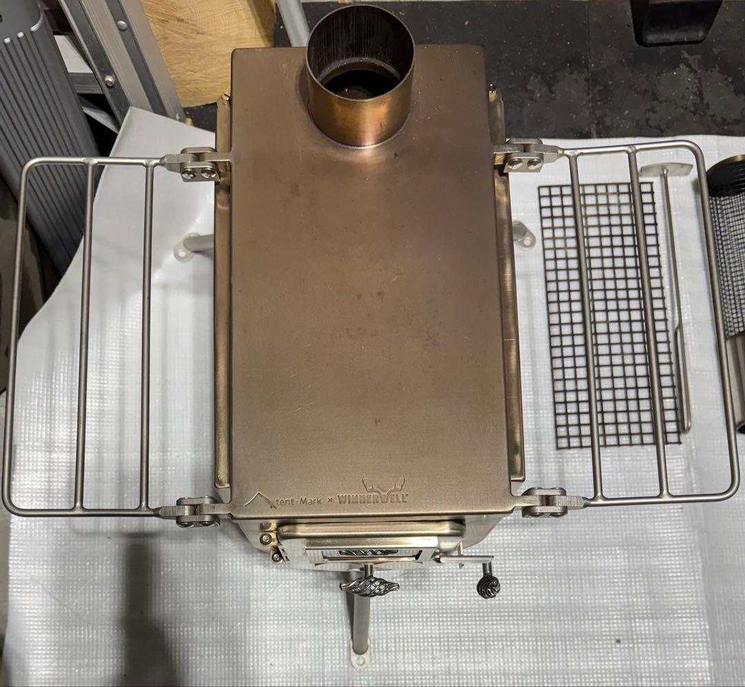 テンマクデザイン　ウッドストーブM（76mm）ケース付きセット