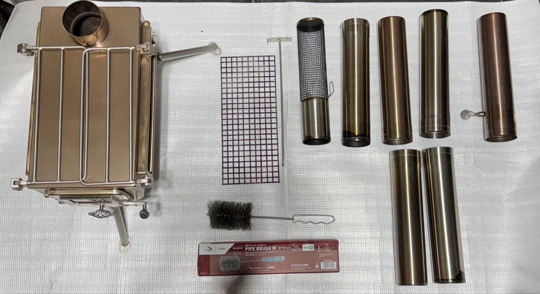 テンマクデザイン　ウッドストーブM（76mm）ケース付きセット