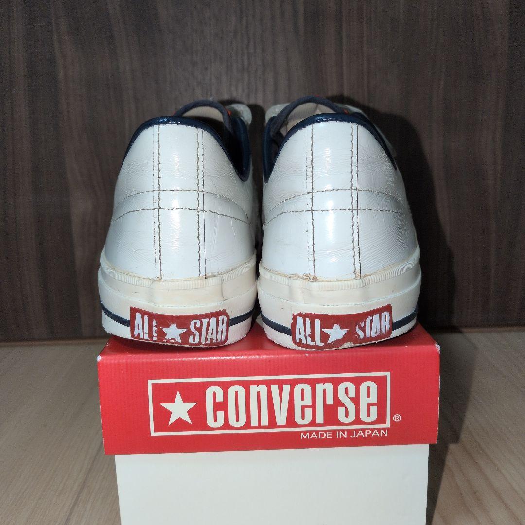 【US9.5】ワンスター　白×赤　V-3レザー　ベルクロ　 ALL STAR