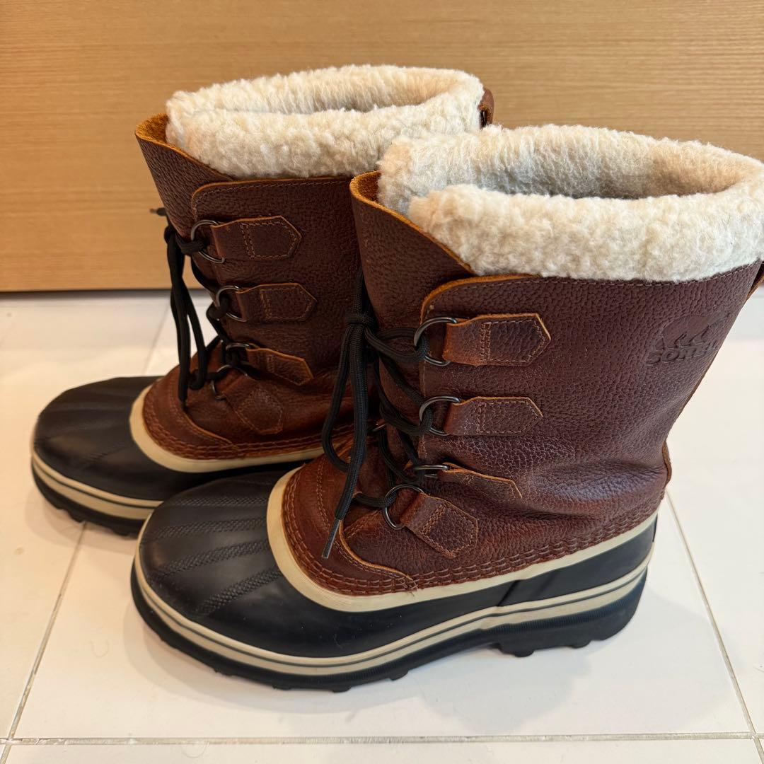 ソレル SOREL カリブー ウール Tobacco 26cm