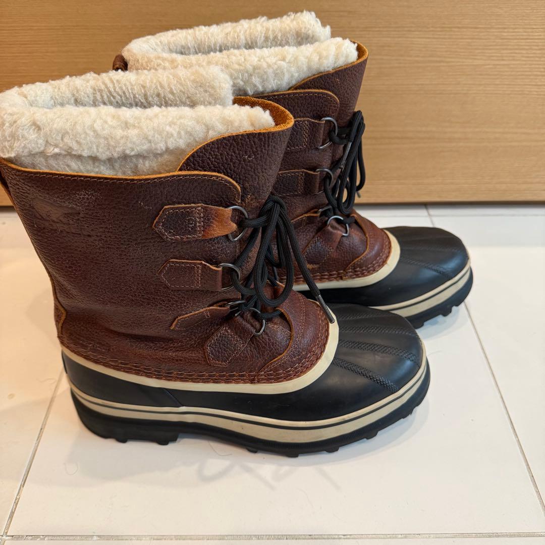 ソレル SOREL カリブー ウール Tobacco 26cm