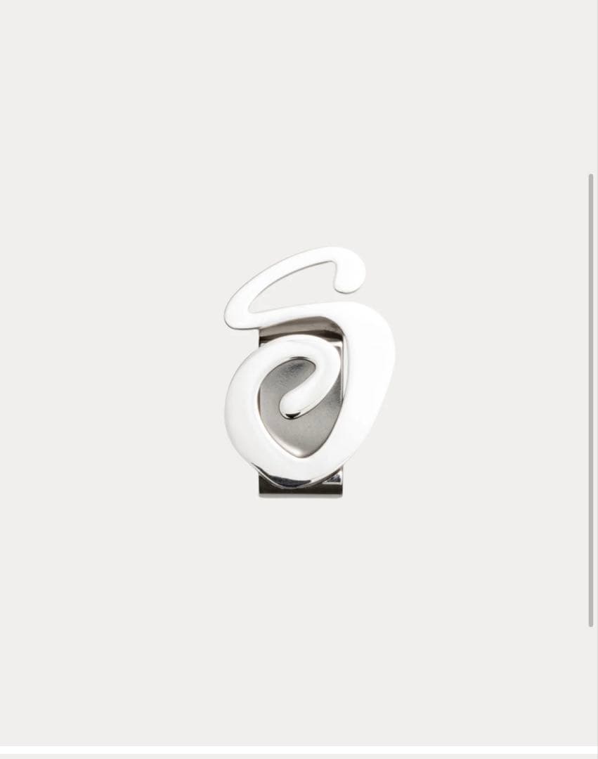 STUSSY SWIRLY S MONEY CLIP マネークリップ