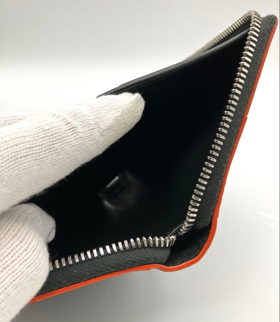 ⭐️ 新型 美品 ボッテガヴェネタ カセット ジップ コンパクト 折り財布 IC