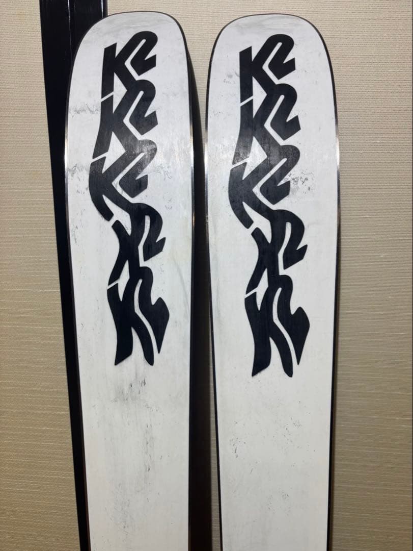 K2 スキー板 黒/赤 Tyroliaビンディング 13