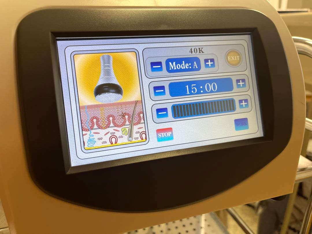 業務用40khzキャビテーション&ラジオ波 顔&身体用　説明書付