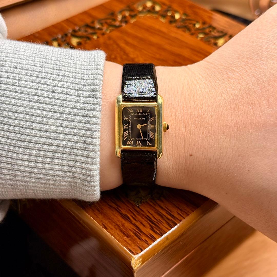 時計 VINTAGE WALTHAM TANK 1980's