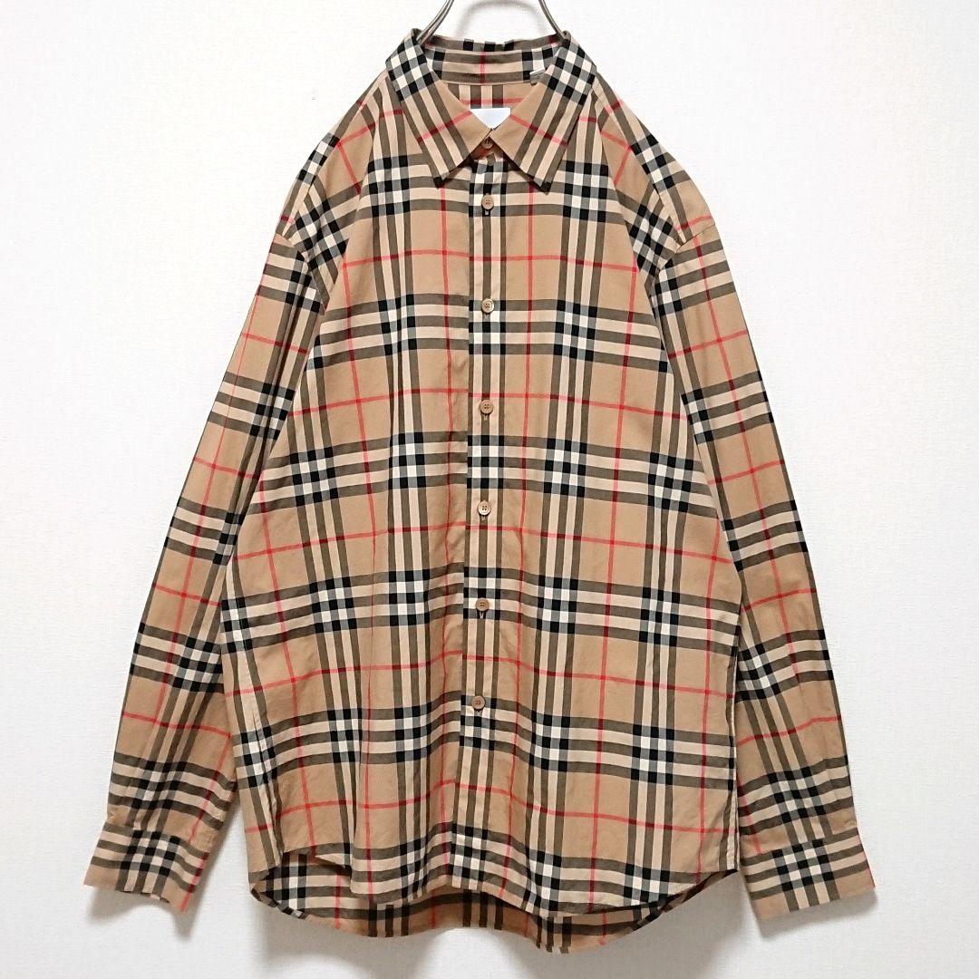 人気 定番モデル バーバリーロンドン イングランド ノバチェック 長袖 シャツ