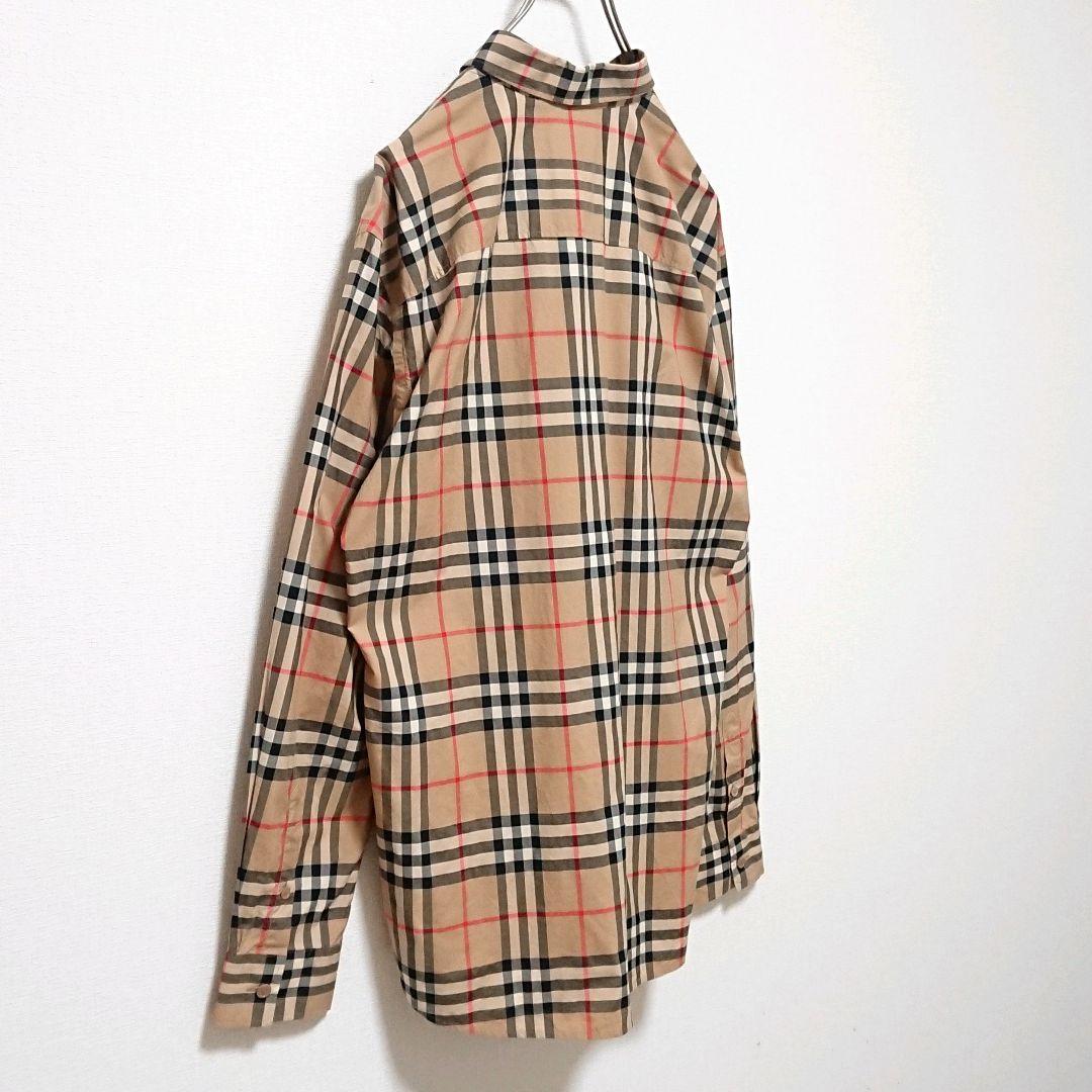 人気 定番モデル バーバリーロンドン イングランド ノバチェック 長袖 シャツ