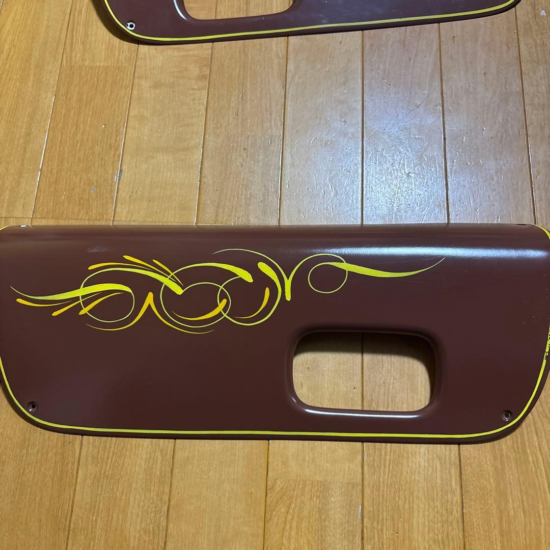 ブラウン内装トリムパネル 4点セット