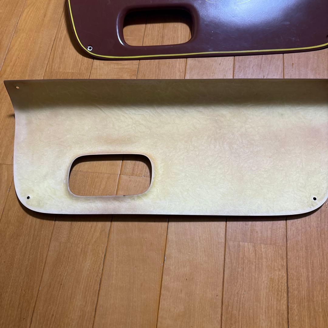 ブラウン内装トリムパネル 4点セット