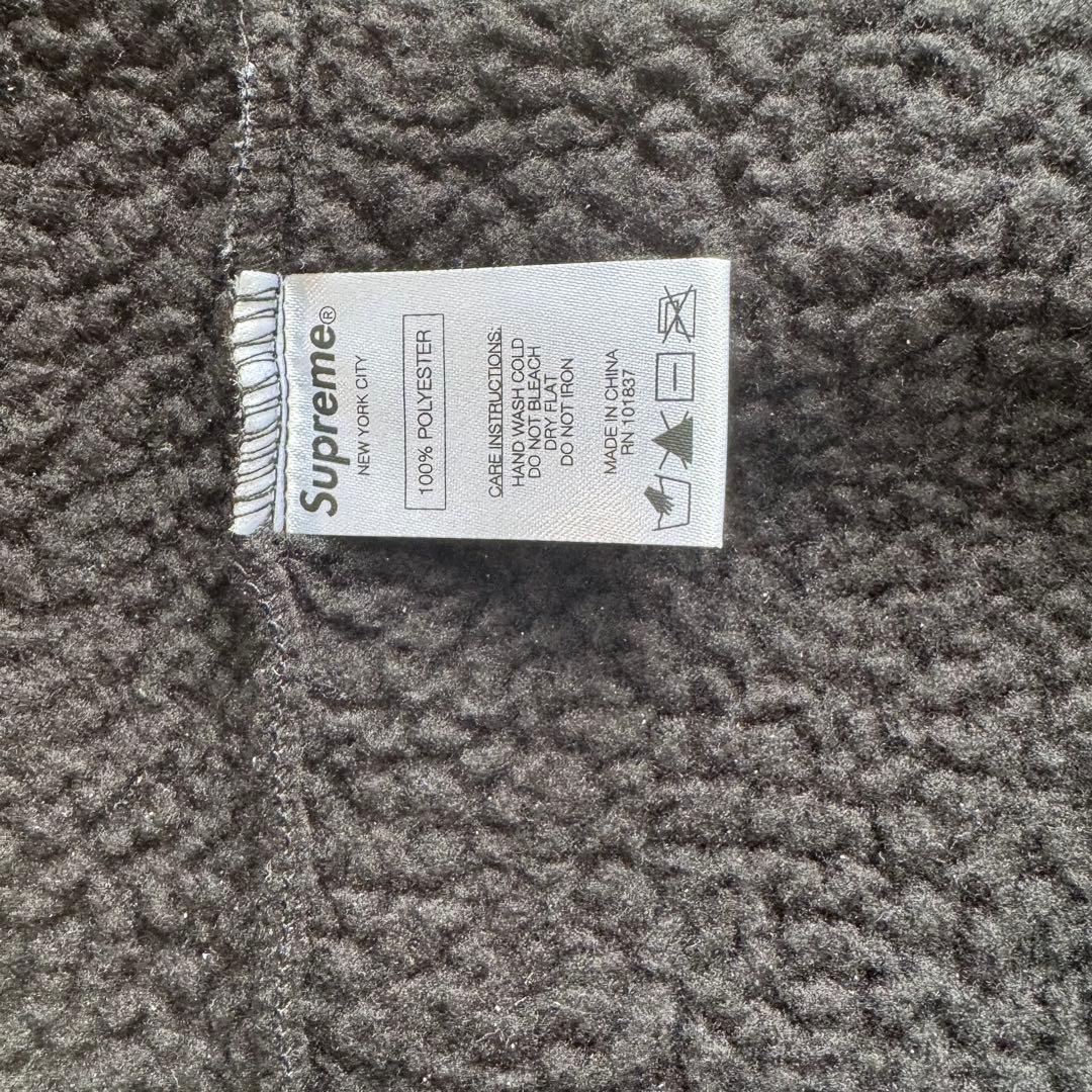 【美品】 Supreme ブラック ネックウォーマー