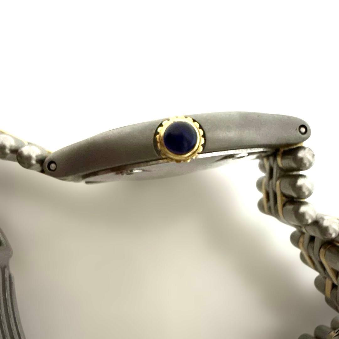 Cartier アナログクォーツ腕時計 グレー/ゴールド