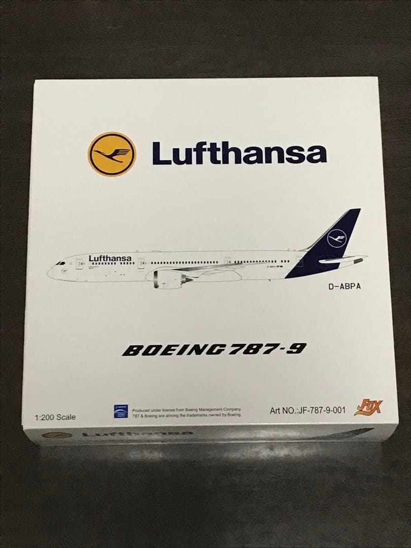 ルフトハンザ航空　787-9 (JFOX) 1/200