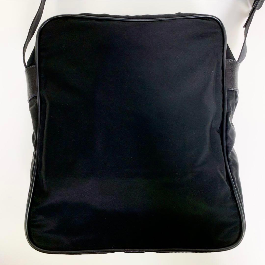 PRADA プラダ ギャラカード ショルダーバッグ メッセンジャーバッグ 黒