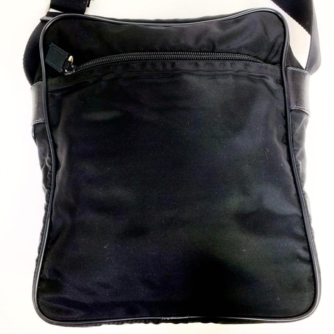 PRADA プラダ ギャラカード ショルダーバッグ メッセンジャーバッグ 黒