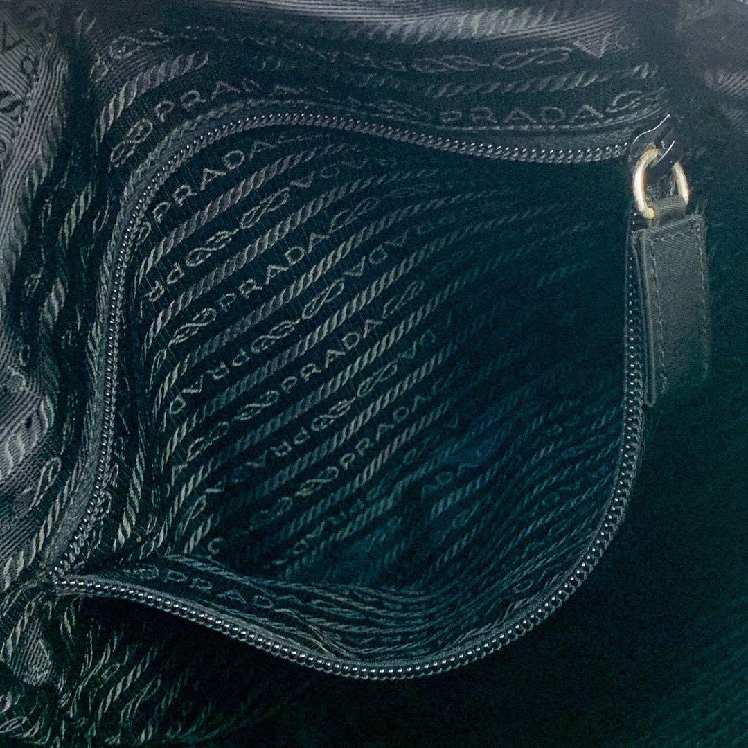 PRADA プラダ ギャラカード ショルダーバッグ メッセンジャーバッグ 黒