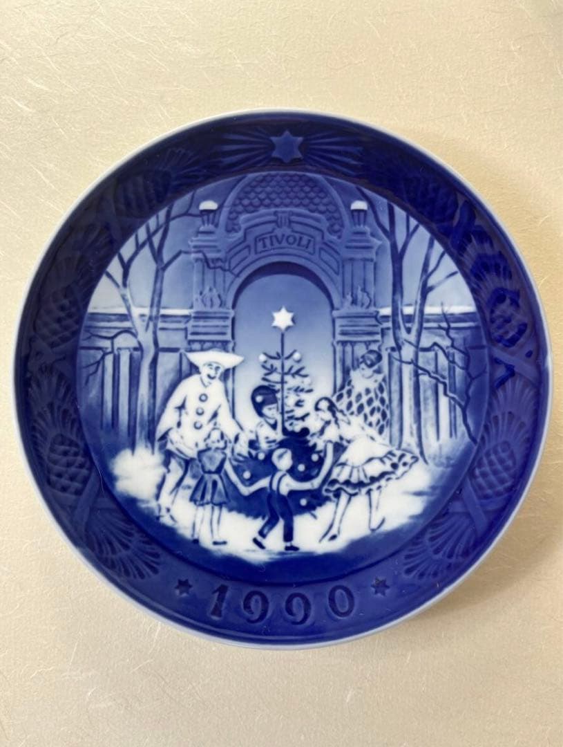 ロイヤルコペンハーゲン　イヤープレート1972、1974、1990年