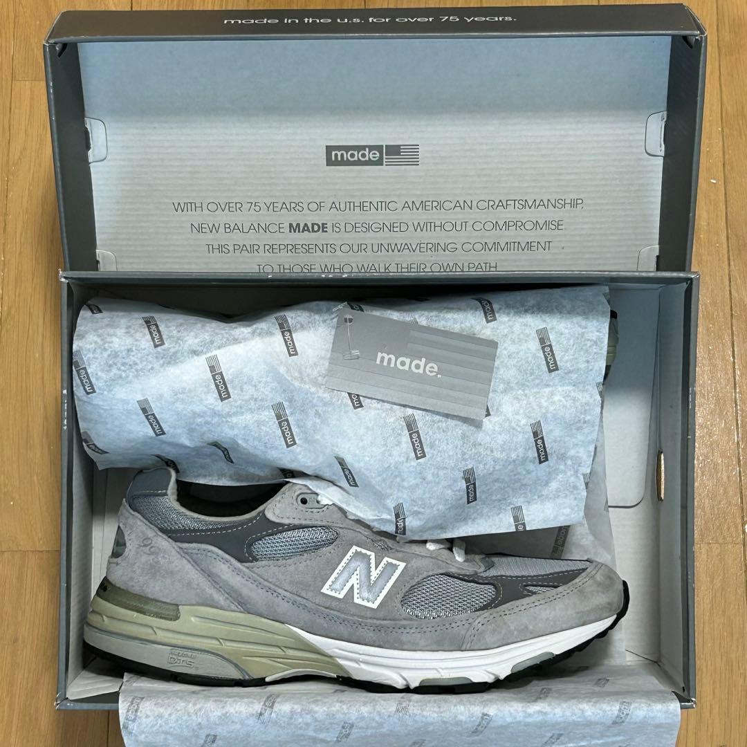 New Balance MR993GL ニューバランス グレー 28.0cm
