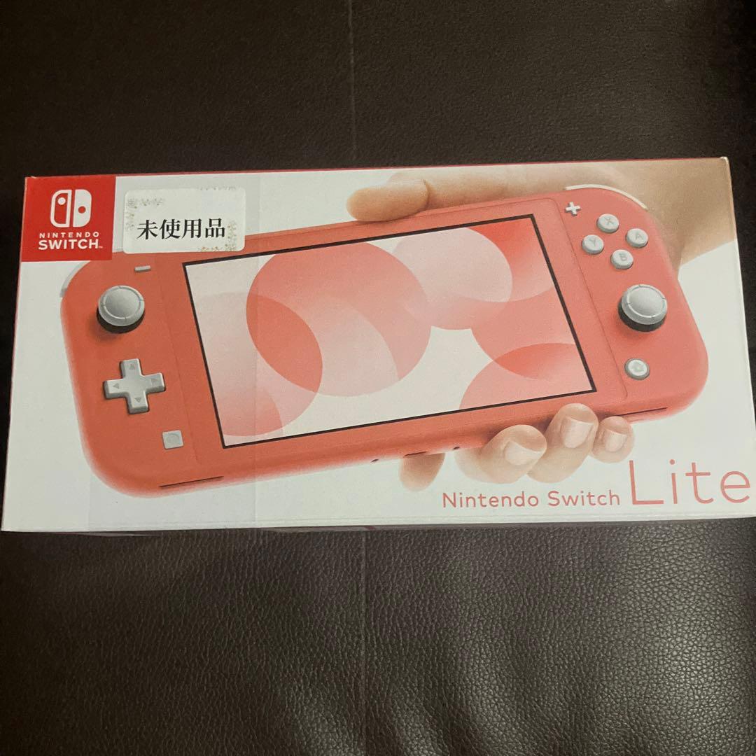 新品未使用　Nintendo Switch Lite コーラルピンク　本体