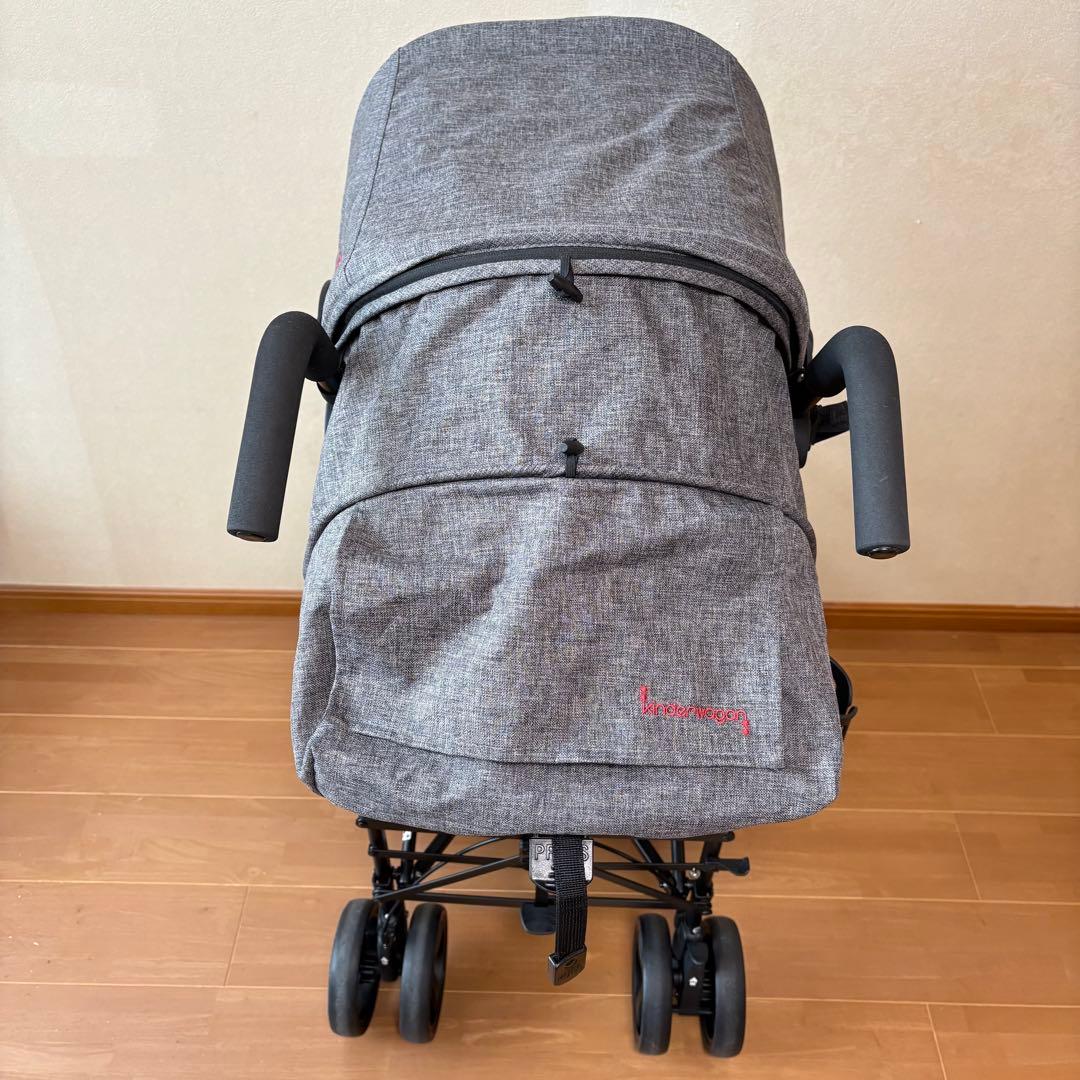 【2023年3月製造】キンダーワゴン DUOシティHOP 2人乗りベビーカー